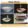 Top quality colored bathroom stone sink